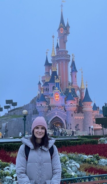 Michaela Kenney at Disneyland