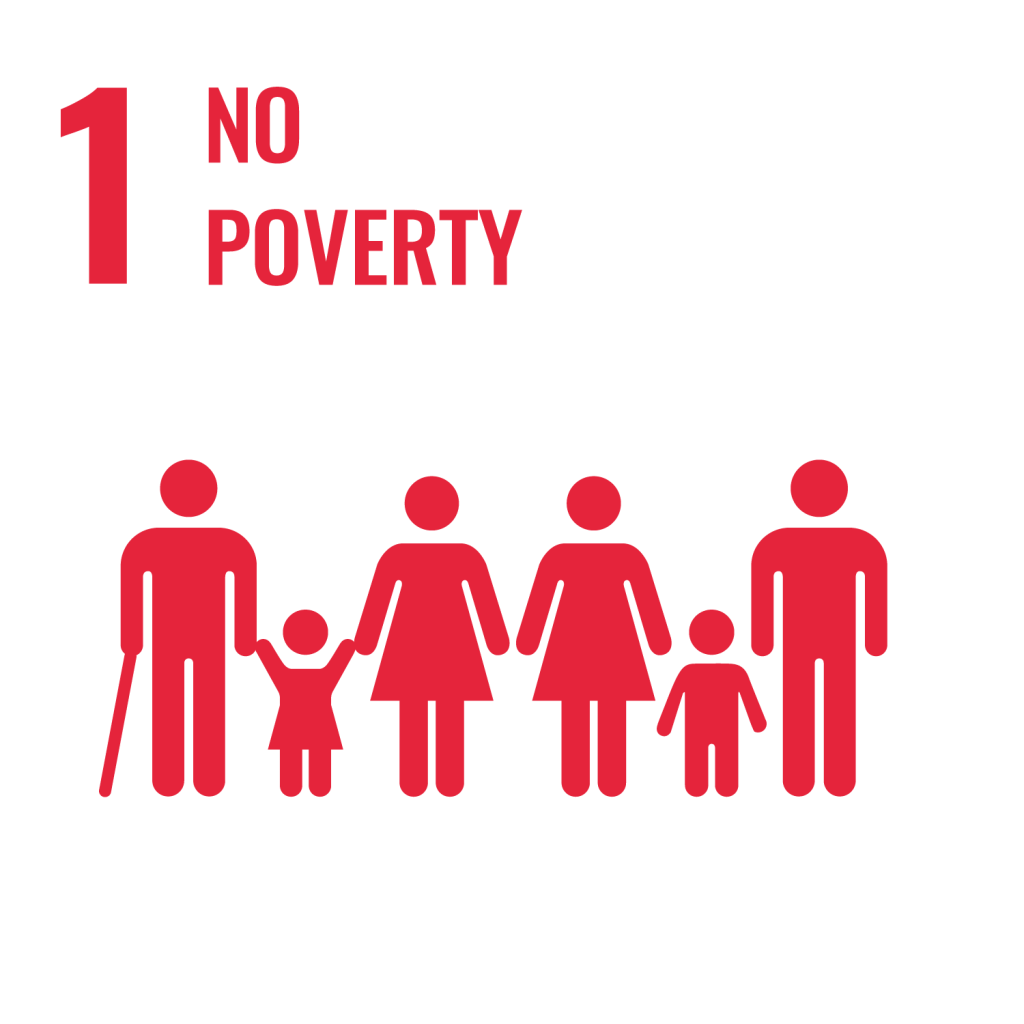 Poverty logo in red