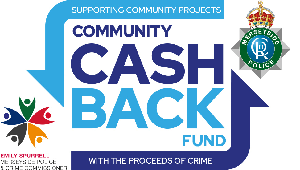 Community Cashback Fund from Merseyside Police Logo